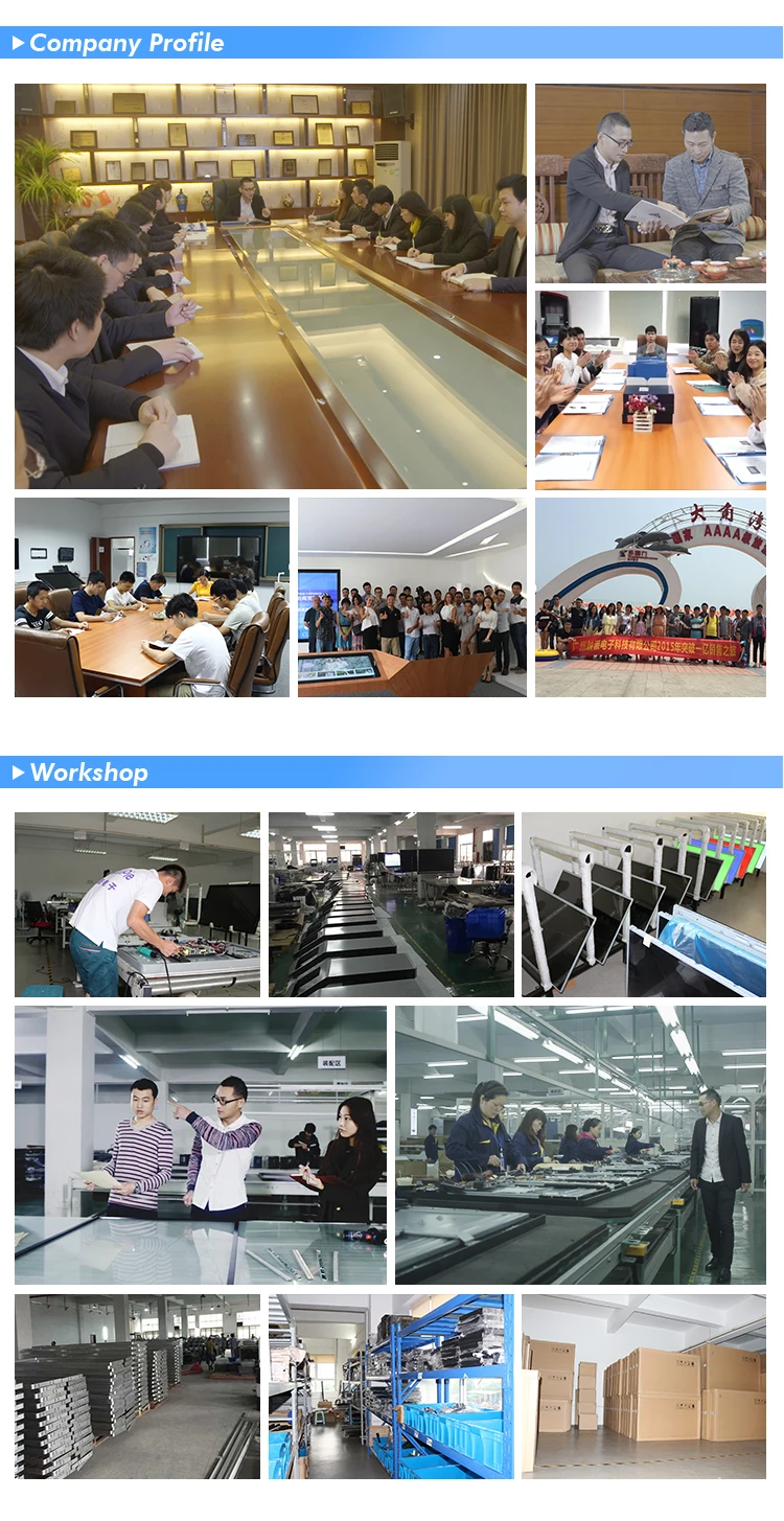 43 55 Inch 1080p Android Multi Floor Standing Touch Screen Kiosk Display Signage Information Monitors