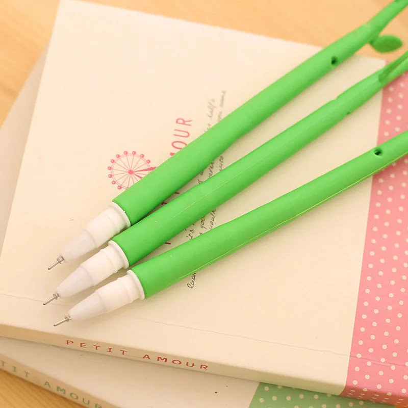 Korean Lovely Flower Pen,Silicone Gel Pen Buy Flower Pen,Korean Pen