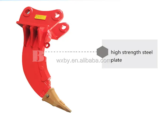 Excavator Parts Attachment Machinery Heavy Duty Hydraulic Ripper