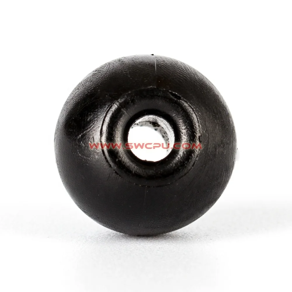 solid rubber ball with hole