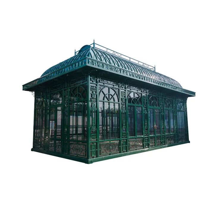 Steel Metal Garden Gazebo Wrought Iron Steel Gazebo House For Sale
