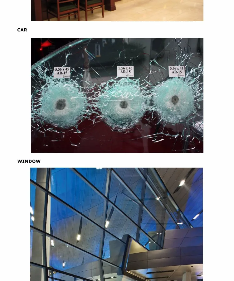 1844mm Bullet Proof Glass,Bullet Proof Windshield Glass For Sale Buy