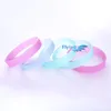 Factory Directly - Custom Rubber Silicone Ink- Filled/Imprint Bracelet