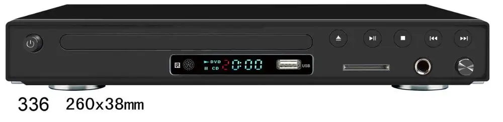 Cheap home VIDEO DVD/VCD/EVD Players DVD Player With USB port