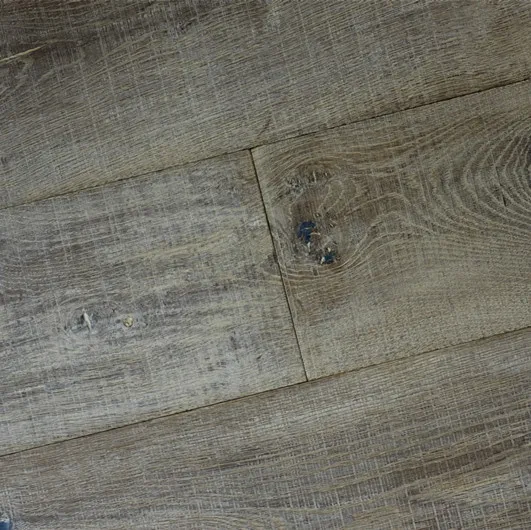 
Saw Mark Wire Brushed Antique Color Engineered Oak Wood Flooring 