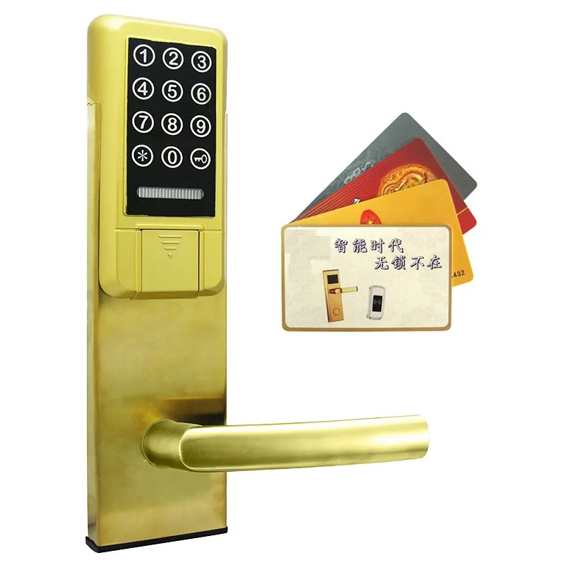 Security stainless steel apartment and office electronic smart qr code door lockock lock.jpg