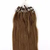 6A Grade Fashion Keratin Fusion Loop Tip Hair, 100% Cheap Indian Remy Micro Loop Ring Human Hair extension