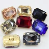 R101 wholesale decoration glass beads rhinestone button crystal beads with claw for shoe and bag