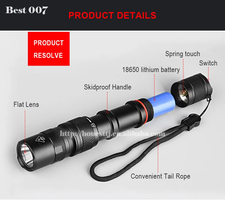 World Best Selling Products Japan Torch Light Geepas Flashlight With