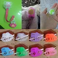 5Pcs Multi Colors Silicone Baby Dummy Pacifier Holder Clip Adapter for MAM Rings