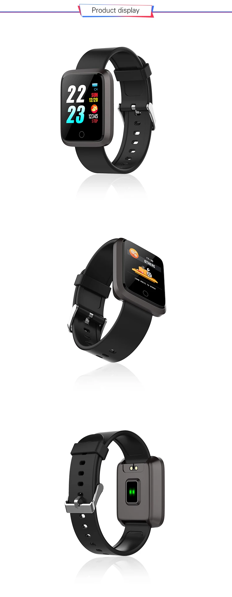 Smart Watch Pedometer Heart Rate Cell Phone Bluetooth Smart Watches For