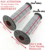 Soft Rubber Motorcycle Handlebar Grips for 7/8th" Handlebar