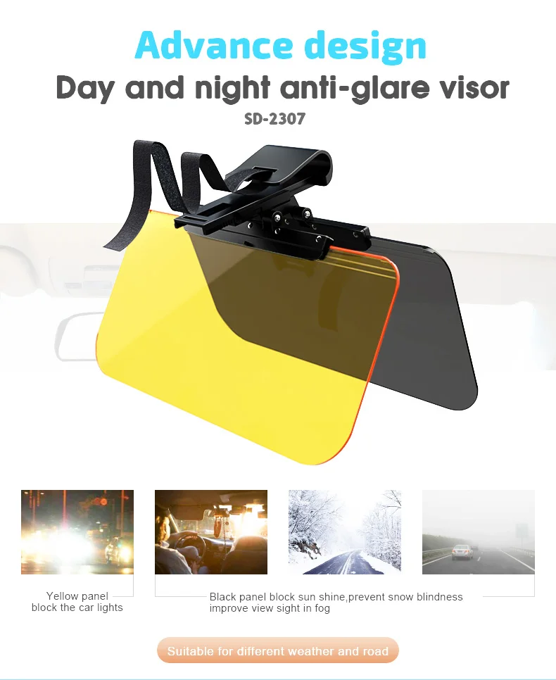 Manufacturer Promotion Custom Car Sun Visor Sunlight Protector Car Sun