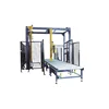 A5 Factory Direct Sales Rotary Tower In Line Automatic Arm Pallet Stretch Wrapper Machine With Top Sheet Applier Systems