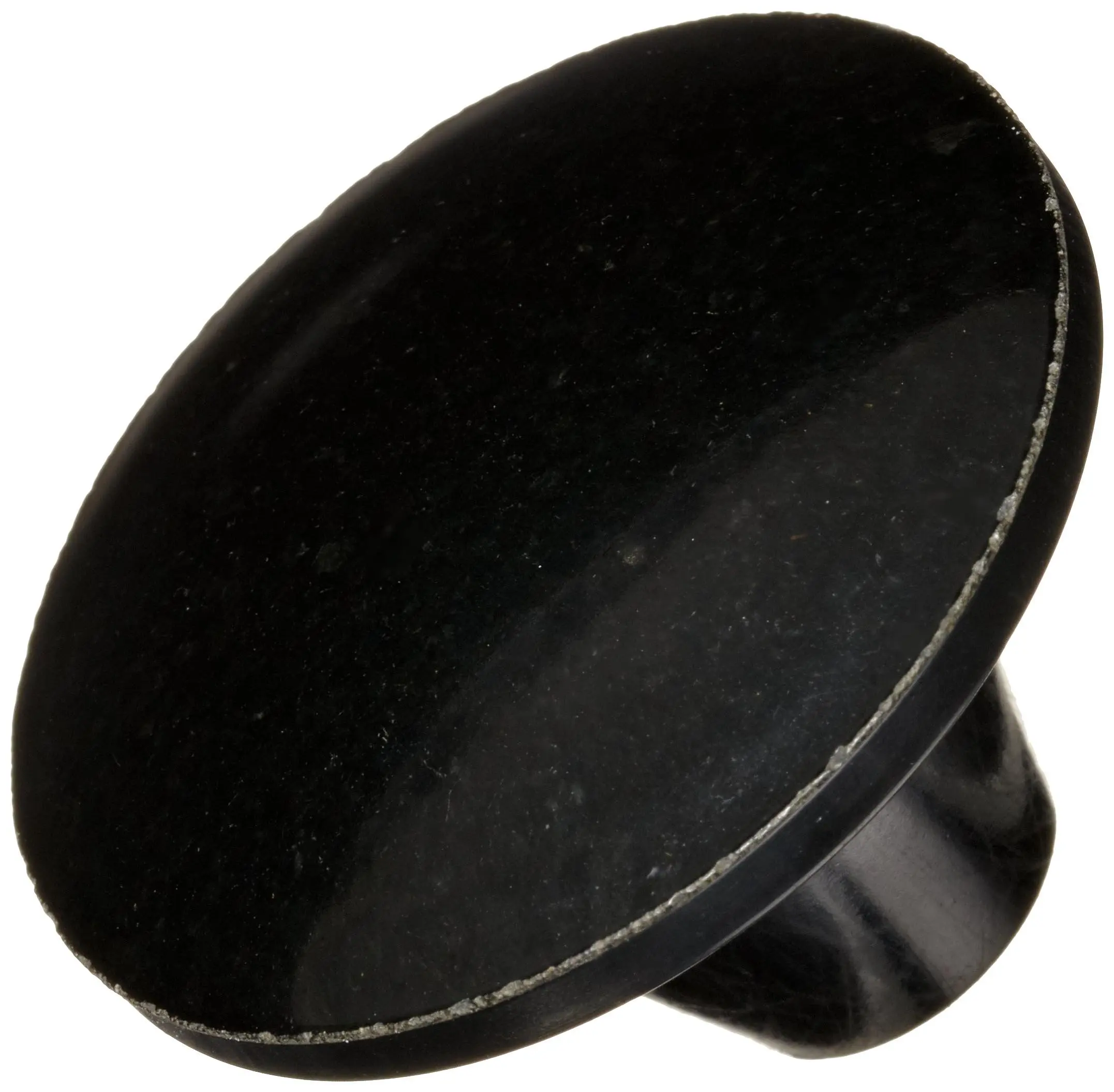DimcoGray Black Phenolic Push-Pull Knob Female, Brass Insert: 3/8-16" Thread x 1/2" Depth, 1-13/16" Diameter x 1-3/16" Height x 5/8" Hub Dia x 7/8 Hub Length (Pack of 10)