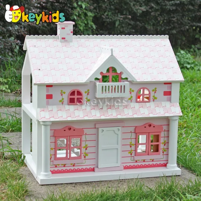 kids wooden dollhouse