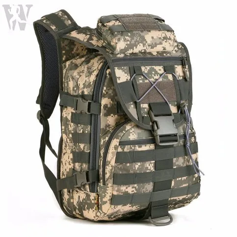 Multifunctional Black Nylon Military Tactical Gear Bag Backpack For ...