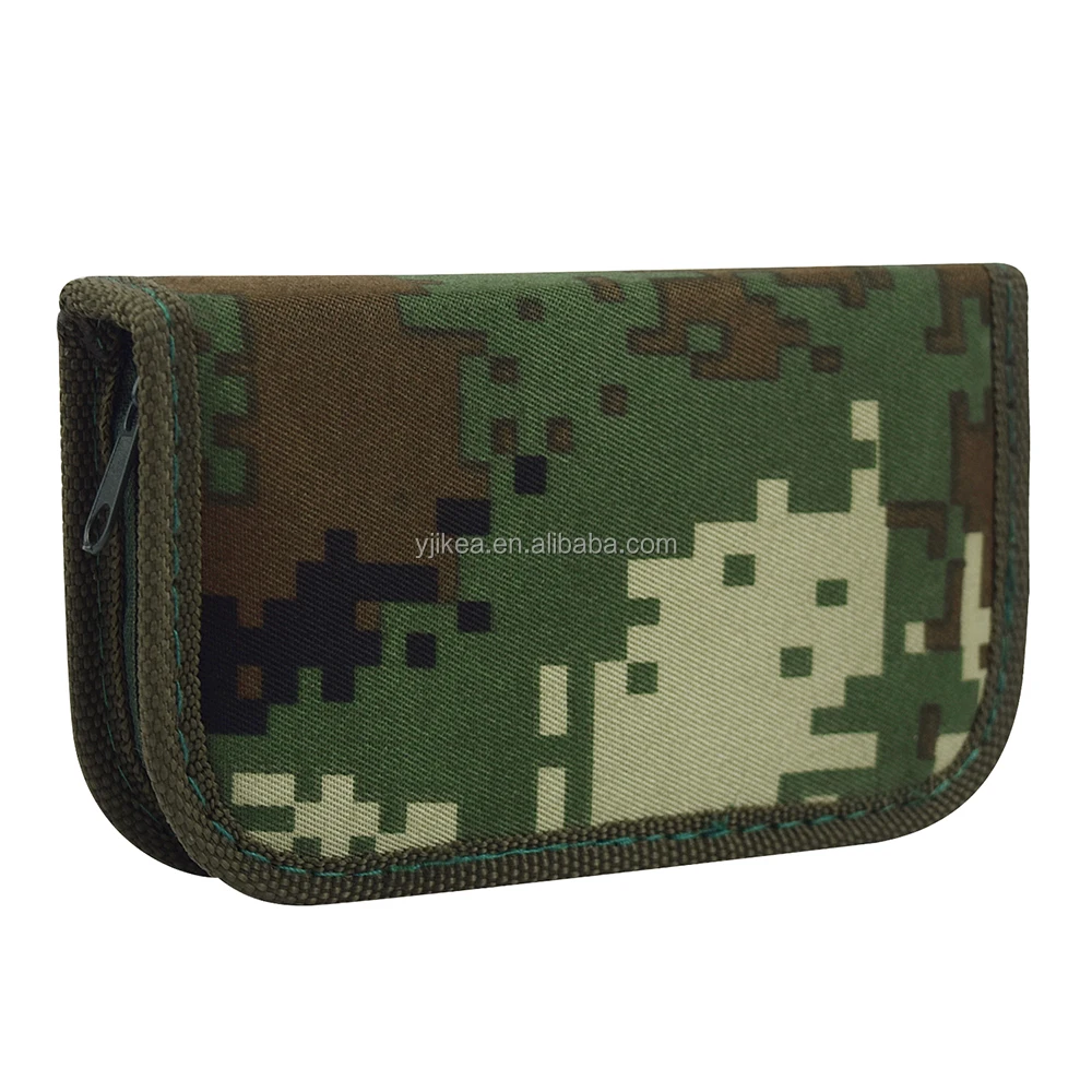 Army Green Sewing Kit And Outdoor Kit With Camo For Cloth Repairing