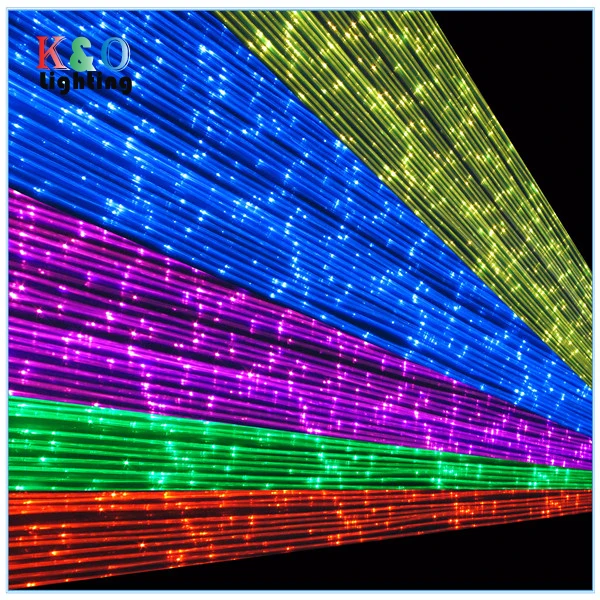 Shining Decorative Modern Design Fiber Optic Chandelier And Curtain Sparkle Fiber Optic Buy