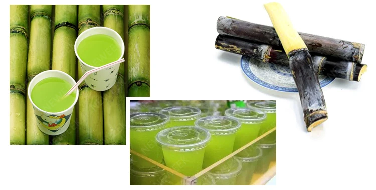 NEWEEK 3 roller electric sugarcane juice machine sugar cane juicer