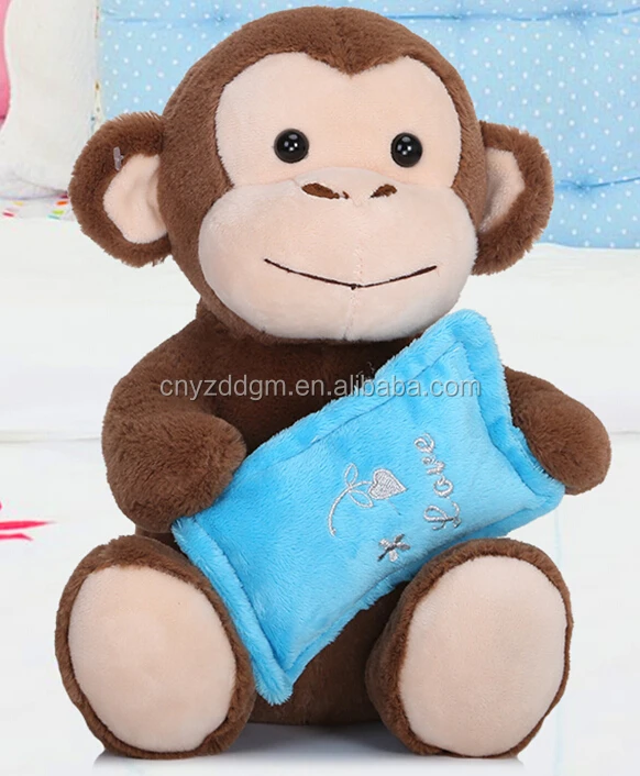 world's softest plush monkey