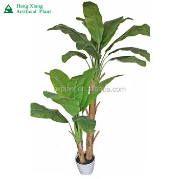 人工バナナ鉢植え プラスチック人工植物バナナ盆栽ツリー Buy ホーム人工盆栽の木 装飾バナナの木 バナナの木 Product On Alibaba Com