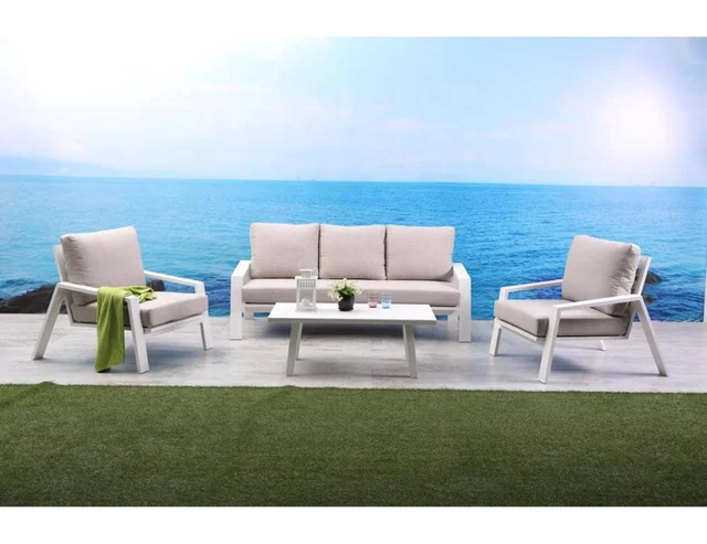 Aluminium Furniture Outside Sofa Sets Metal Garden Sofa Sets Metal Furniture Garden