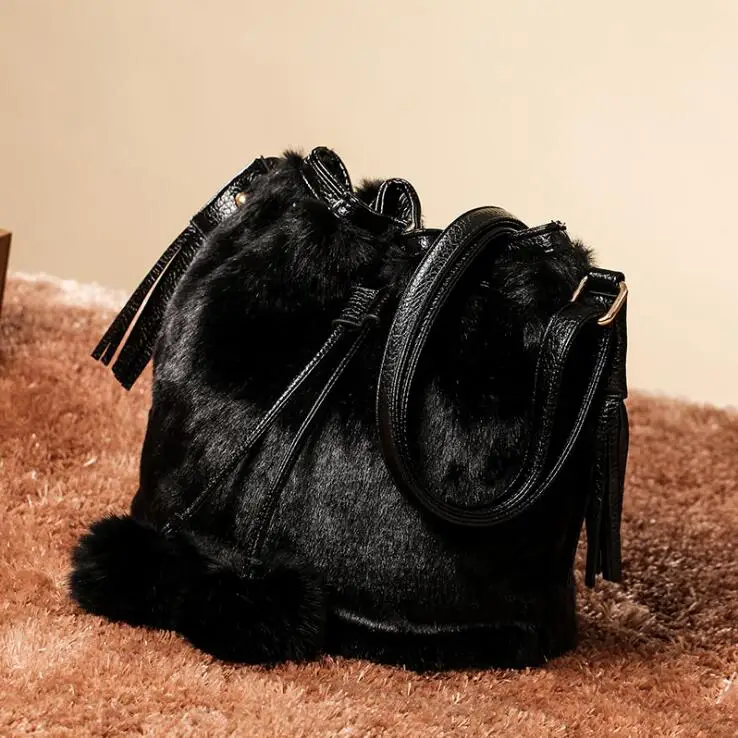 cute fur bags