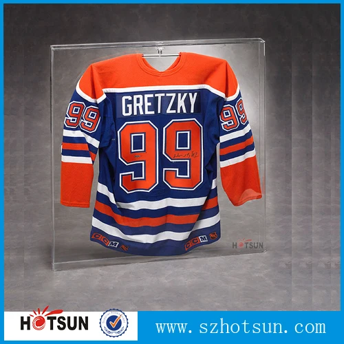 Custom Stand Up Clear Acrylic Jersey 