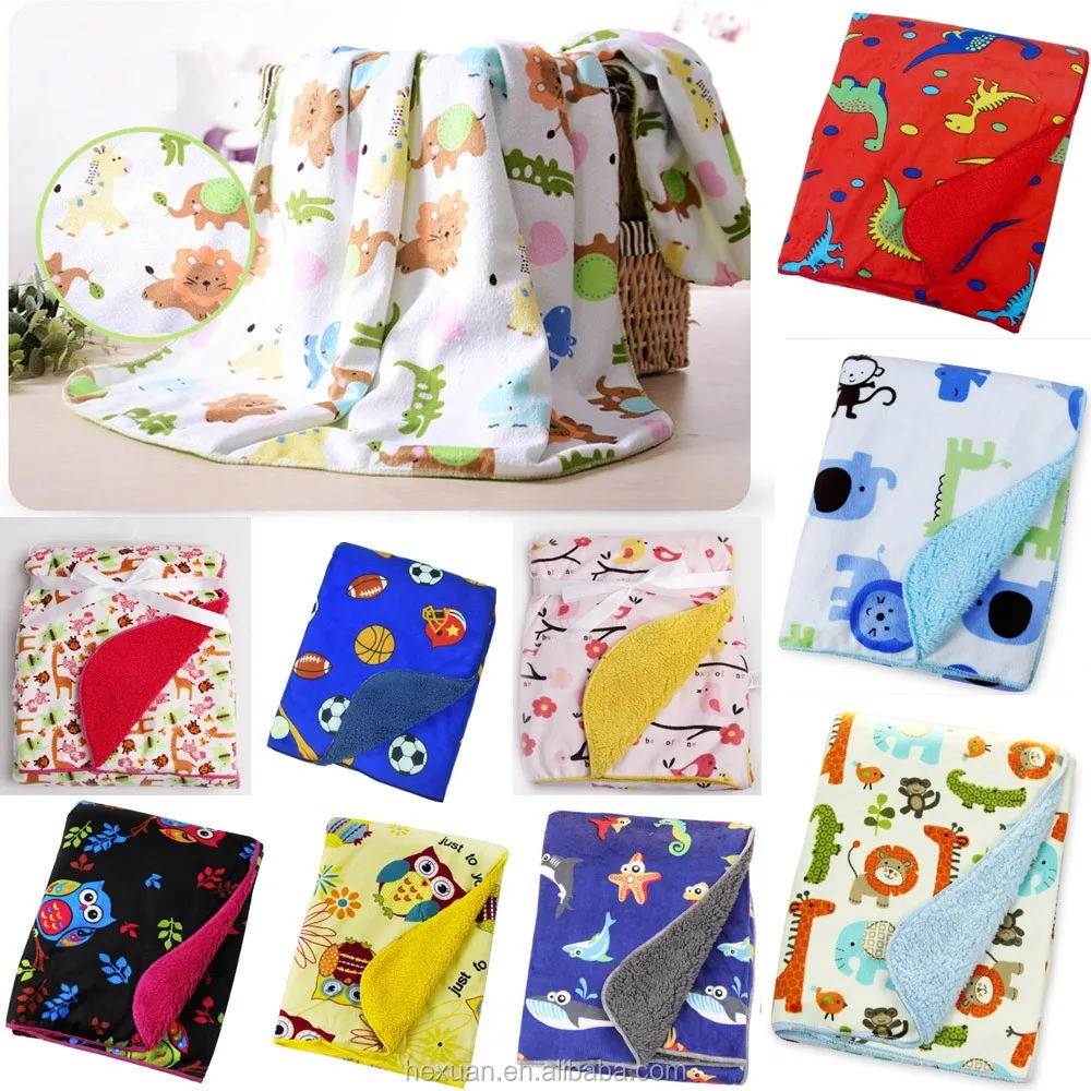 Wholesale Cheap Coral Fleece Baby Blanket,Design Baby Swaddle Blanket