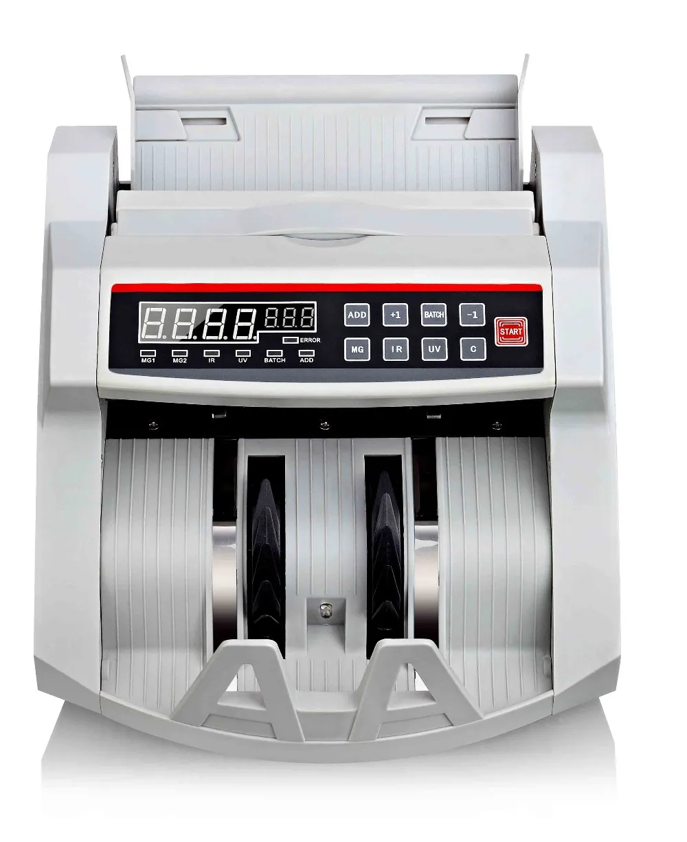 Paper And Polymer Notes Cash Counting Machine/ Counting Currency