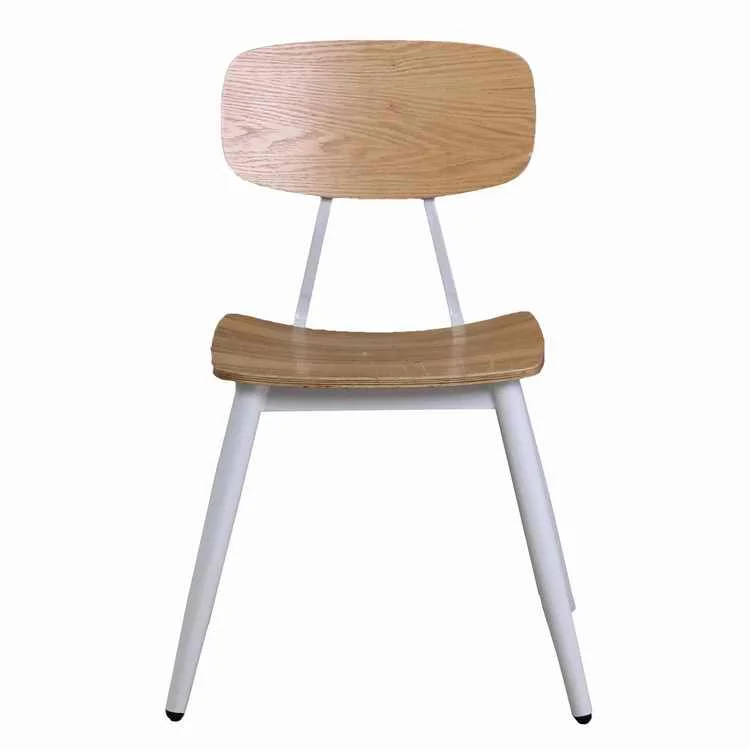 Metal Leg Steel Iron Plywood Chair Rustic Wooden Metal Leg Steel Iron Plywood Chair Rustic Wooden