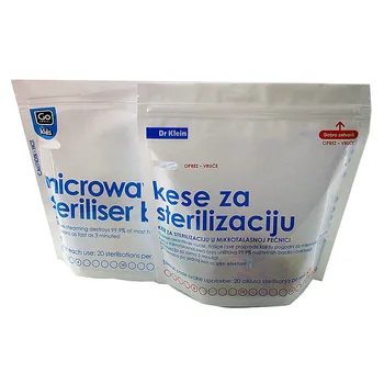 Custom Printed Microwave Steam Steriliser Bags For Baby Bottle Sterilization Bag Custom Printed Microwave Steam Steriliser Bags For Baby Bottle Sterilization Bag