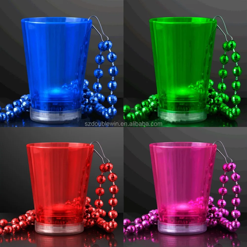 Vasos de chupito con luz intermitente activada 60/ ml,/ juego de 6