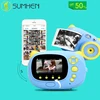 K1 Child camera Pocket printer mini Instant photo printer for kids DIY learning