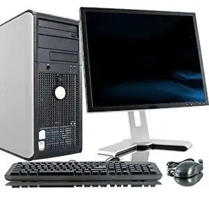 Dell Optiplex 780 Intel Core 2 Duo 3000 MHz 1 Terabyte Serial ATA HDD 12288 DDR3 Memory DVD ROM Genuine Windows 7 Professional 64 Bit + 17" Flat Panel LCD Monitor Desktop PC Computer