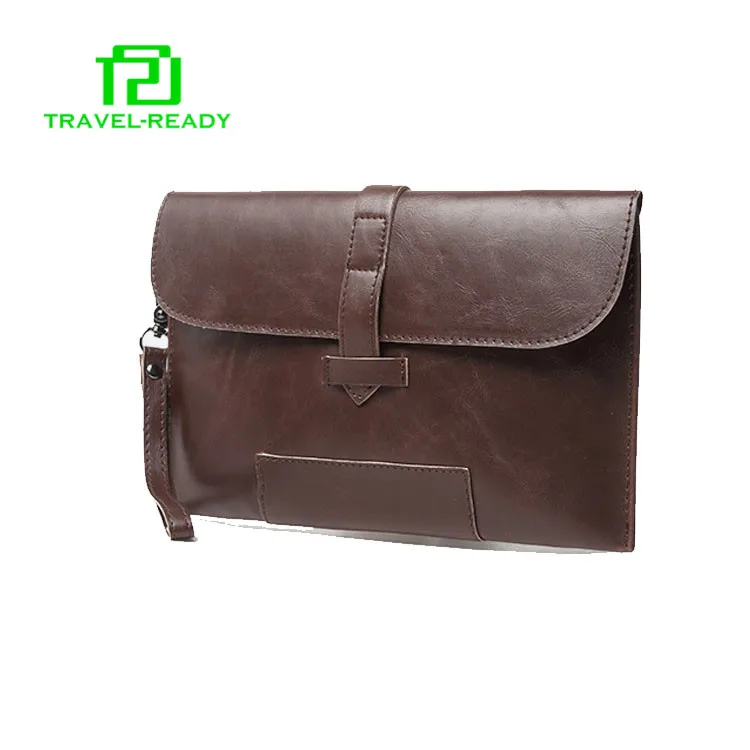 Cheap Brown Pu Leather Man Purse Gents Handbags Hand Bag Buy Gents