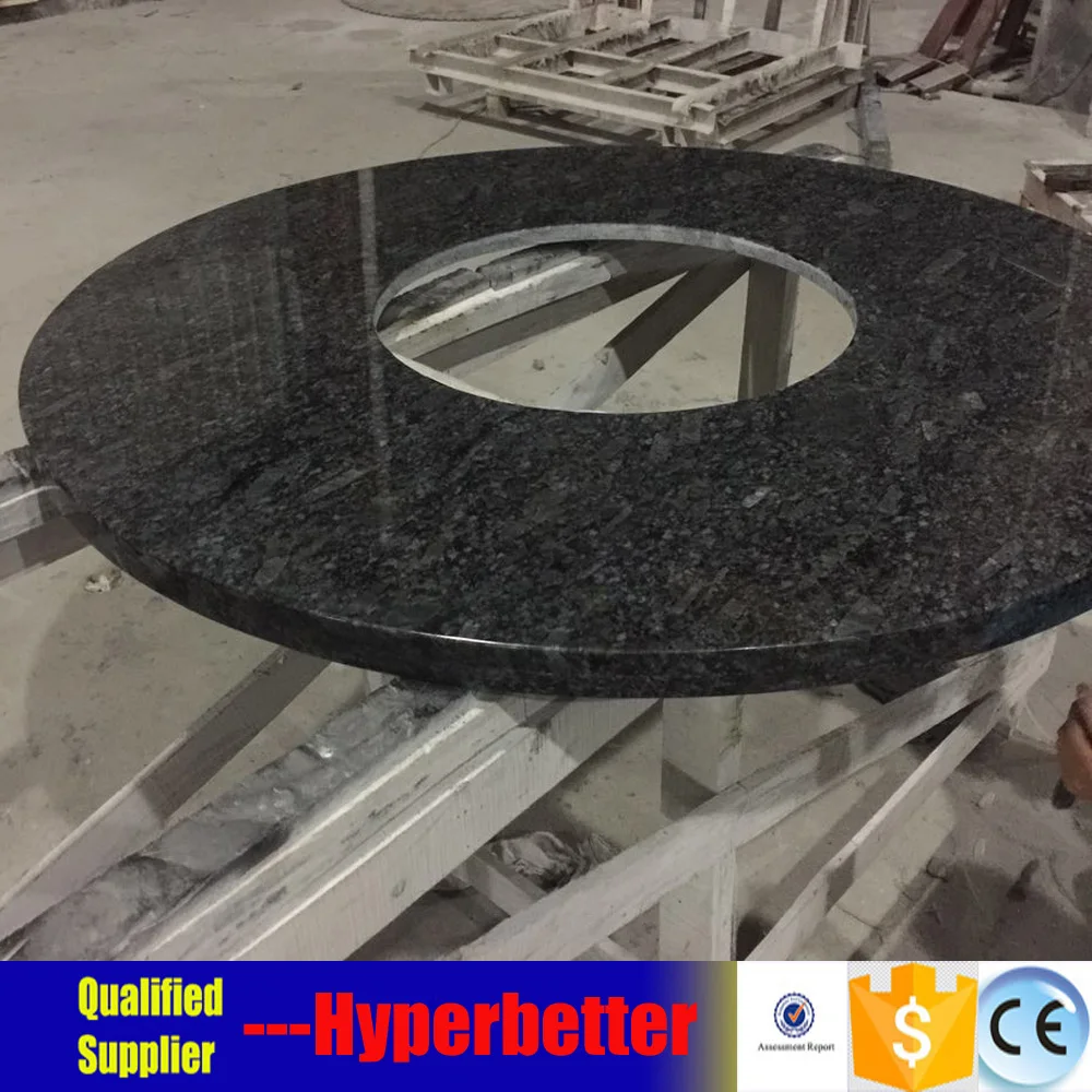 G654 Impala Black Round Granite Top Kitchen Table Buy Granite Top