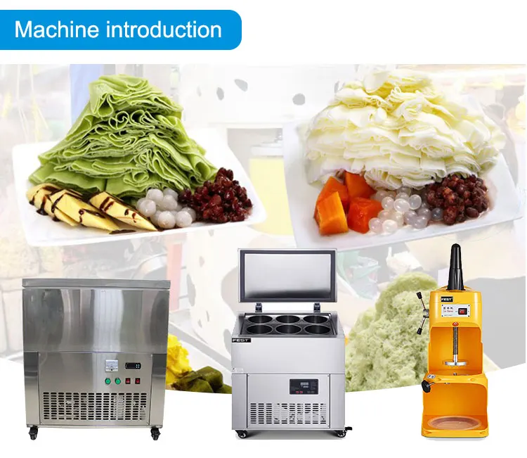 Electric Snow Cone Shaved Ice Block Shaver Machine Snow Ice Making