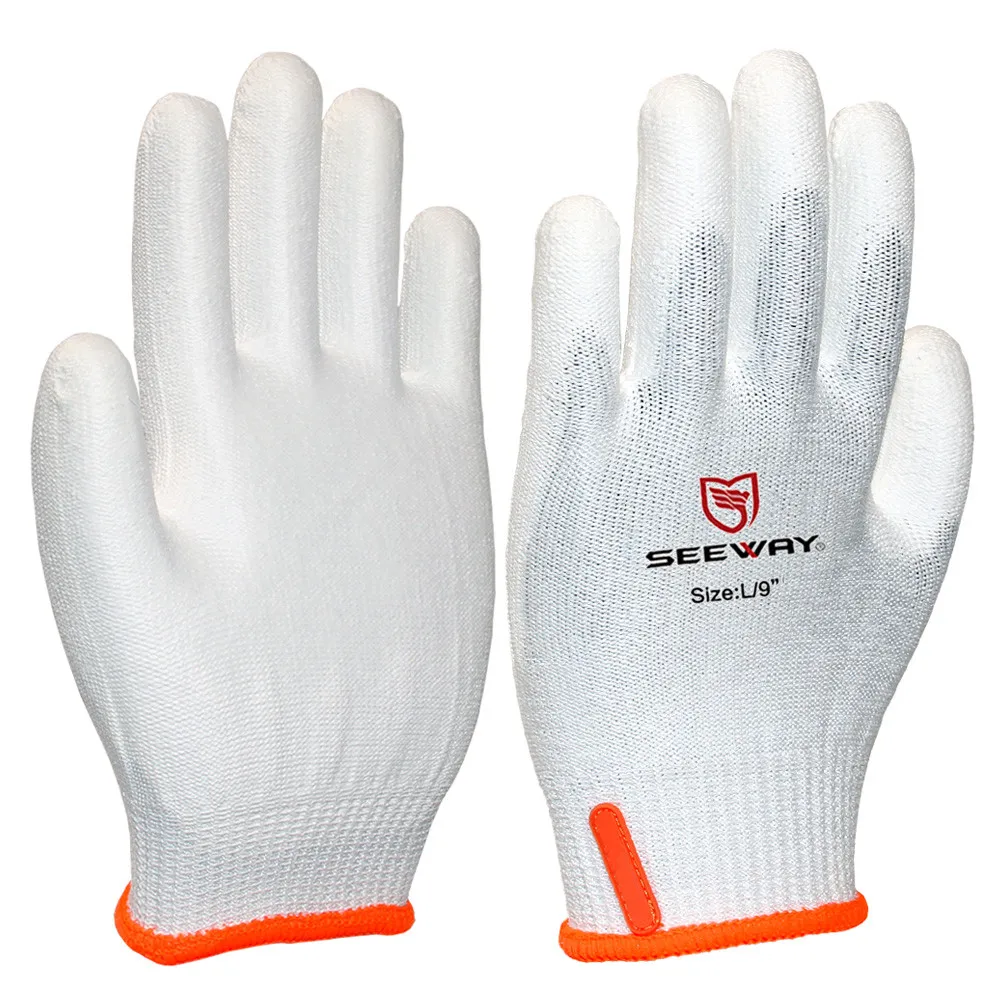 Custom High Protection Against Cut Sharp Object Handling Gloves With Pu