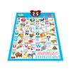 Kids toys educational wall chart audio wall chart with high quality image delicious fruits sticker