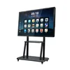 65 inch 4k touch flat screen Android System IR touch smart for education led tv