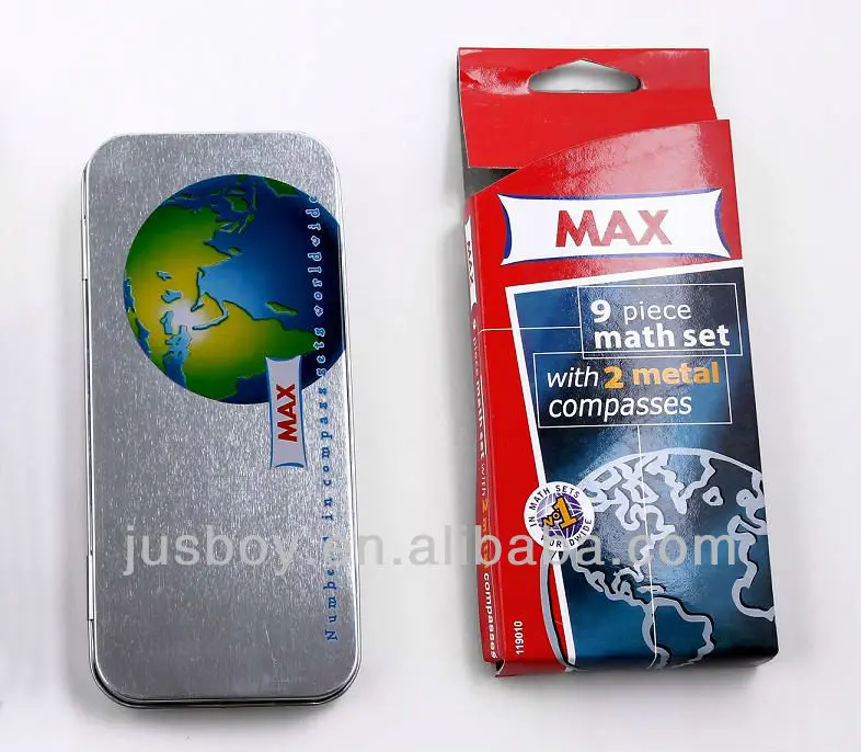 Max math set mathematical set mathematical instruments box, View Max