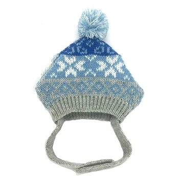 Clic Warm Winter Hat For Dog Beanie Knit Hats Accessory Kitty Clic Warm Winter Hat For Dog Beanie Knit Hats Accessory Kitty Cats Dogs Blue Grey