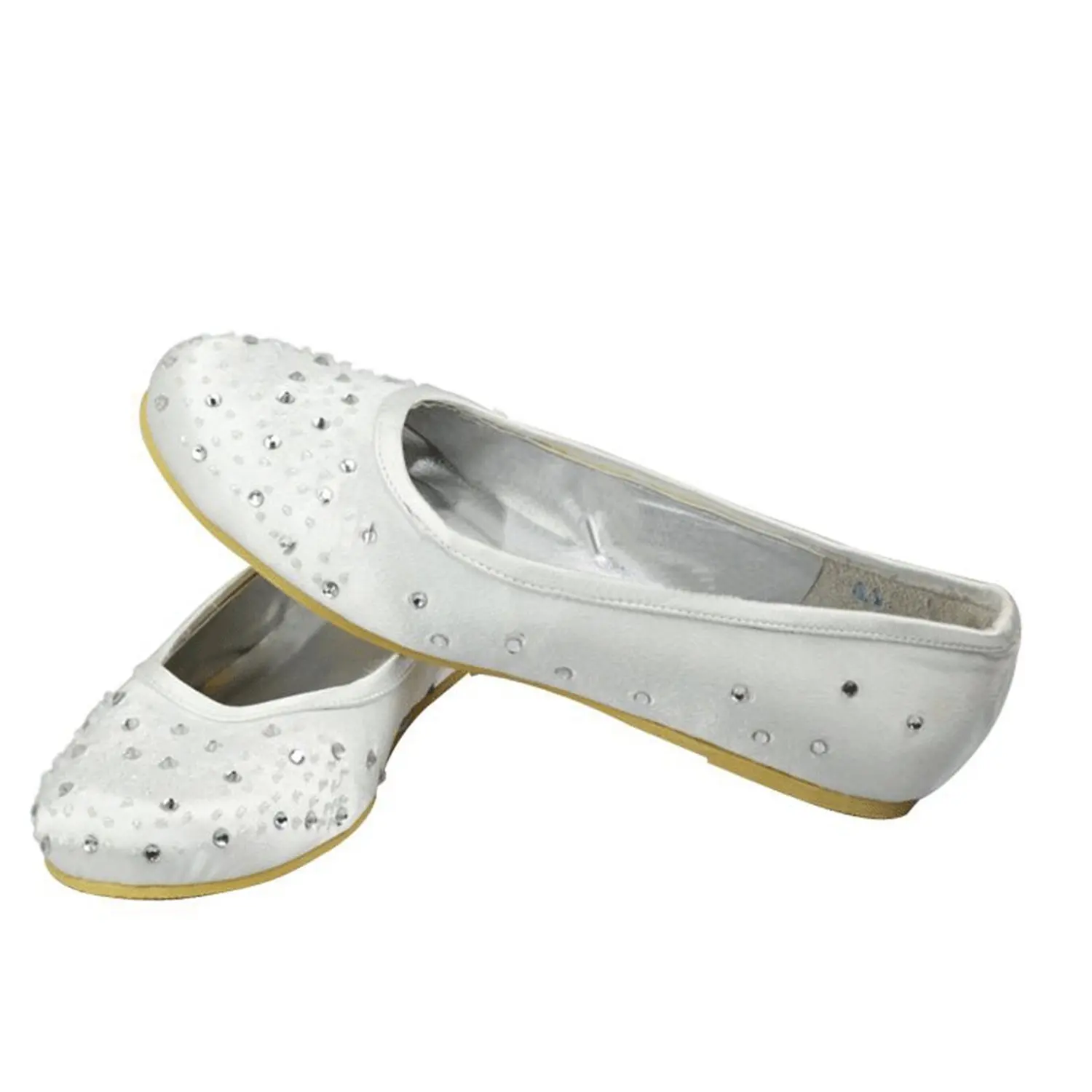 satin lace up ballet flats