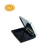 High Quality Rectangular Empty Black Eyeshadow Container Compact Powder Case