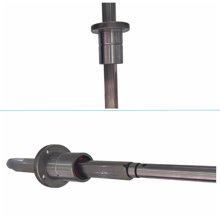 Accuracy Grade Alloy Steel Spline Bearing 25 Oil Hole Ball Spline