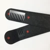 wholesale good quality antistatic plastic colorful wide tooth beard comb package