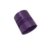 OEM Purple Anodized CNC Machining Turning Milling Aluminum Audio Listening Product Components Custom Processing Service