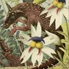 Primeval forest with fauna diamond painting scandinavian art